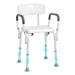 VEVOR Shower Chair,Shower Chair for Inside Shower Bathtub,Non-slip Bathroom Bench Bath Chair for Elderly Disabled Handicap