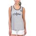 Women's G-III 4Her by Carl Banks Gray Houston Astros Fastest Lap Tank Top