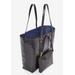 Women's Reversible Tote Bag. by Accessories For All in Black