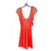 Free People Dresses | Free People Hot Off The Press Ribbed Short Sleeve Sweater Dress | Color: Orange/Pink | Size: S