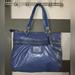 Coach Bags | Coach Poppy Euc Patent Leather Tote Shoulder Bag | Color: Blue/Purple | Size: See Pics