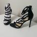 Jessica Simpson Shoes | Jessica Simpson Ankle Shoes. Size 10. Black With A Bit Of Black Shimmer. | Color: Black | Size: 10