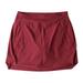 Athleta Shorts | Athleta Skort Wine Color Zipper Pockets Women's Sz 14 | Color: Red | Size: 14