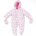 Disney Jackets & Coats | Disney Baby Minnie Mouse Pink Puffer One Piece Toddler Snowsuit Size 24 Months | Color: Pink/White | Size: 24mb