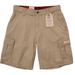 Levi's Bottoms | Levis Youth Boys Kakhi Relaxed Fit Cargo Shorts Size 16 Husky 34w | Color: Brown/Tan | Size: 16 Husky 34w