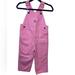 Carhartt Bottoms | Carhartt Baby 2t Pink Overalls Cotton | Color: Pink | Size: 2tg