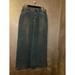 Ralph Lauren Skirts | Lauren Ralph Lauren Jean Co Blue Maxi Denim Skirt 8 | Color: Blue | Size: 8