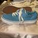 Vans Shoes | Euc Lace Up Vans Women's Size 7.5 Jean Blue Style | Color: Blue | Size: 7.5