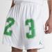 Nike Shorts | Nike Air Jordan Dx9671-100 White Essentials Graphic Mesh Shorts 23 S, L, Xl | Color: Green/White | Size: Various