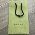 Gucci Bags | Gucci Gift Bag - Gucci Shopping Bag - Gucci Bag | Color: Black/Green | Size: Os