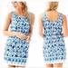 Lilly Pulitzer Dresses | Lilly Pulitzer Get Trunky Cathy Shift Dress Size 2 | Color: Blue/White | Size: 2