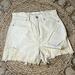 American Eagle Outfitters Shorts | American Eagle Highest Rise Mom Jean Shorts Cutoff Women's Tan Size 2 Nwot | Color: Cream/Tan | Size: 2