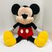 Disney Toys | Disney Mickey Mouse Plush Doll Toy 24 X 13 Usa Easter Christmas Birthday | Color: Black/Red | Size: 24" X 13"