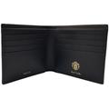 Paul Smith Manchester United Stripe Mens Billfold Wallet in Black Leather