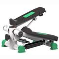 Fitness equipment with dumbbells Home stepper, stepper in situ, exercise bike, multifunction stepper (Green)