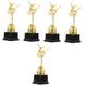 BESPORTBLE 5pcs Dance Trophy Female Trophy Award Girls Gifts Medals for Kids Toddler Kids Dance Trophies Winner Trophy Kids Gifts Trophies for Girl Presents Small Trophy Woman Plastic Child