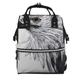 EVANEM Sketching An Eagle Printed Diaper Bag Nappy Backpack Multifunction Waterproof Mummy Backpack Nursing Bag For Baby