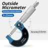 Micromètre Externe Mécanique Outils de Mesure Ensemble de Jauges Micrométriques 0.01mm