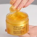 Crème hydratante au collagène doré 24K masque de sommeil raffermissant nourrissant soins pour la