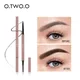 O.TW O.O-Crayon à sourcils ultra fin triangle longue durée imperméable doux marron 6 couleurs