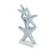 Highland Dunes Amarchand Polystone Stacked Starfish Sculpture in Blue/Gray/White | 13.8 H x 8.65 W x 2.85 D in | Wayfair