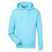 J America 8730JA Men's Pigment Dyed Fleece Hooded Sweatshirt size 3XL | Cotton/Polyester Blend