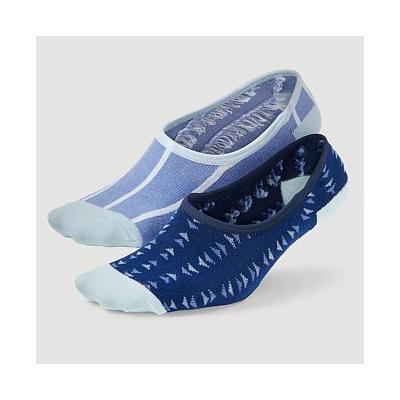 Eddie Bauer Women's Super No-Show Liner Socks - 2-Pack - Mist - Size ONE SIZE