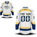 Reebok Nashville Predators Men's Premier Away Custom Jersey - White