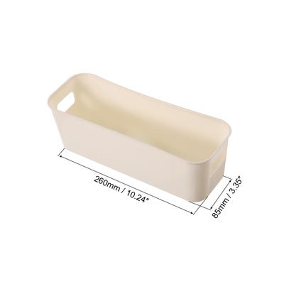 Plastic Tea Box Tea Bag Organizer Coffee Bag Storage Container Style 4 - White