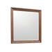 Shaker Heights Dresser Mirror - Brown - 39.01"W x 39.01"H x 1.49"D