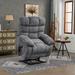 Lift Recliner Chair Heat Massage Dual Motor Infinite Position Up to 350 LBS Large Electric Power Lift Recliners