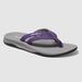 Eddie Bauer Women's Break Point Flip Flops - Purple - Size 6M