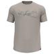 Odlo - Ascent PW 130 Run.Bike.Hike. Crew Neck S/S - Merinoshirt Gr L grau