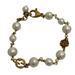 Gucci Jewelry | Gucci Interlocking G Fake Pearl Flower Bracelet Gold Ladies | Color: Gold | Size: Os