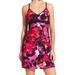 Athleta Dresses | Athleta Shorebreak Floral Print Dress Size Xs | Color: Blue/Red | Size: Xs