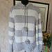 Lilly Pulitzer Sweaters | Harper Heritage Hooded Pom Pom Gray & White Sweater Women's Size Small | Color: Gray | Size: S