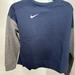 Nike Sweaters | Nike Sweatshirt Womens Small Blue And Gray Womens Dh3780-419 $55.00 Pullover | Color: Blue | Size: S