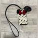 Kate Spade Accessories | Kate Spade Disney Minnie Lanyard Polka Dot Nwt | Color: Black/Red/White | Size: Os