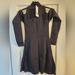 Zara Dresses | Nwt Zara Cut Out Shoulder Sweater Dress M | Color: Black | Size: M