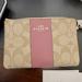 Coach Bags | Coach Brand New Wristlet With Pink Leather! | Color: Pink/Tan | Size: Os