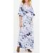 Jessica Simpson Dresses | Jessica Simpson Floral Wrap Maternity Dress | Color: Blue | Size: Various