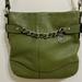 Coach Bags | Beautiful Green Coach Cross Body Handbag. Gently Used Condition | Color: Green | Size: Os