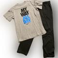 Nike Matching Sets | Nike Dri-Fit Athletic Training Outfit. Boys Size L | Color: Black/Gray | Size: Lb