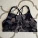 Athleta Shirts & Tops | Athleta Girl Upbeat 2.0 Camo Bra | Color: Black/Gray | Size: 7g