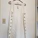 Madewell Dresses | Madewell Cotton Linen Blend Off-White Dress Nwt | Color: Cream/White | Size: Xl
