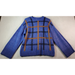 Nine West Sweaters | Nine West Sweater Womens Size Medium Blue Knit Polyester Raglan Sleeve Crew Neck | Color: Blue | Size: M