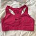 Nike Intimates & Sleepwear | Nike Pink Dri-Fit Sports Bra Size Medium | Color: Pink | Size: M