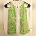 Lilly Pulitzer Dresses | Lilly Pulitzer Shift Dress - Green & Pink Lion Print Girls Size 5 | Color: Green/Pink | Size: 5g