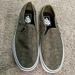 Vans Shoes | Nwot! Vans Slip Ons | Color: Green/Tan | Size: 9