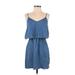 Old Navy Casual Dress - Popover: Blue Dresses - Women's Size X-Small